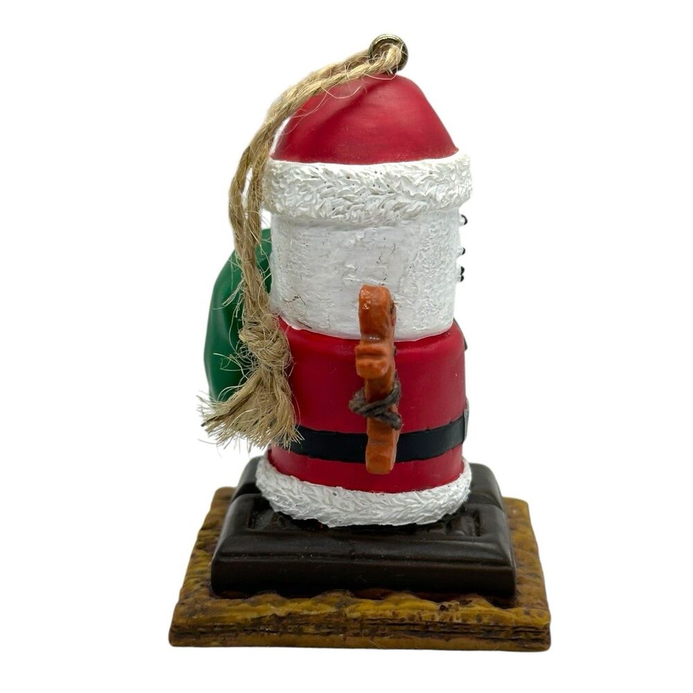 Set of 2 Midwest-CBK S'Mores Ornament - Santa w/Gift Sack & Snowman w/Tools Box - Picture 11 of 15